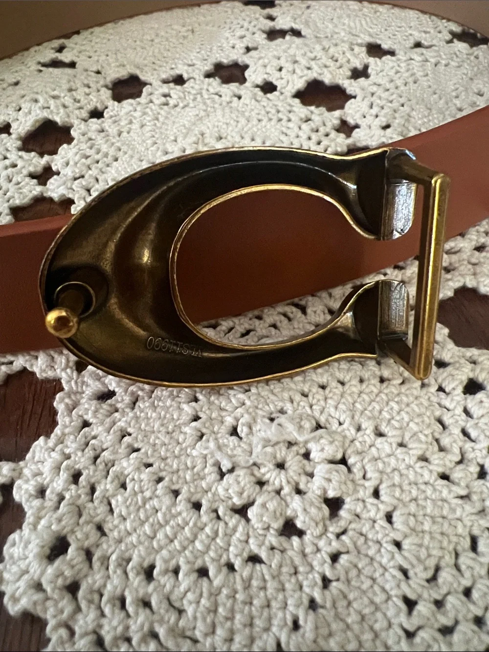 Vintage Gold Belt Buckle